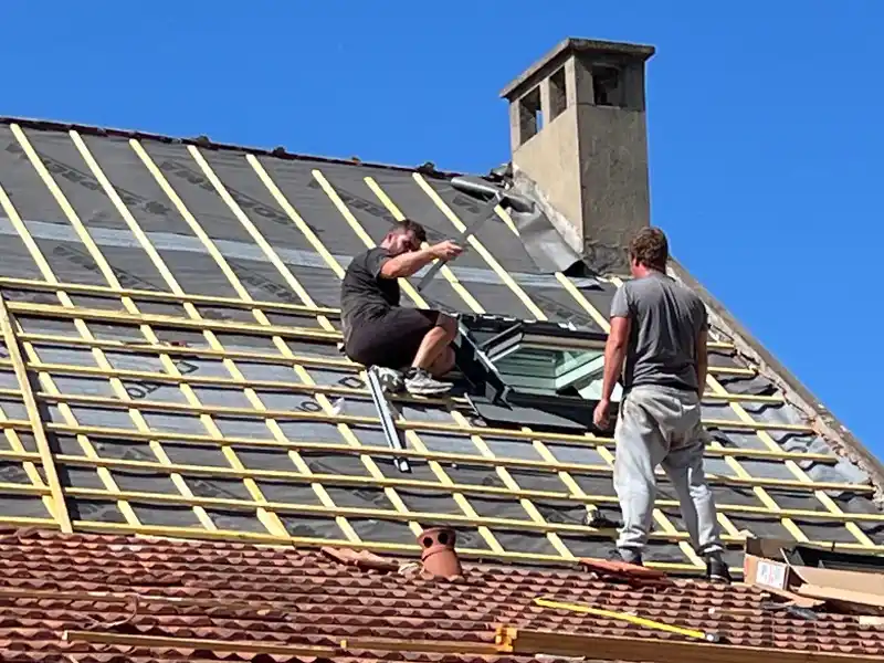Rénovation de toiture - prestation de couverture